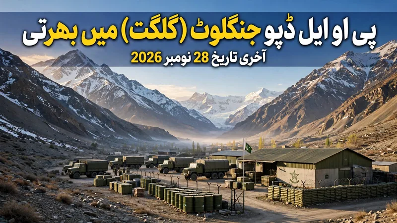 POL Depot Janglot Gilgit Jobs 2026 Urdu - Fireman and Chowkidar posts, last date 28 November 2026